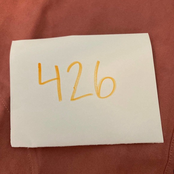 Joan‎ Rivers Shirt Womens Sz S Pink Microsuede Button Up Collared Blouse - Picture 13 of 13